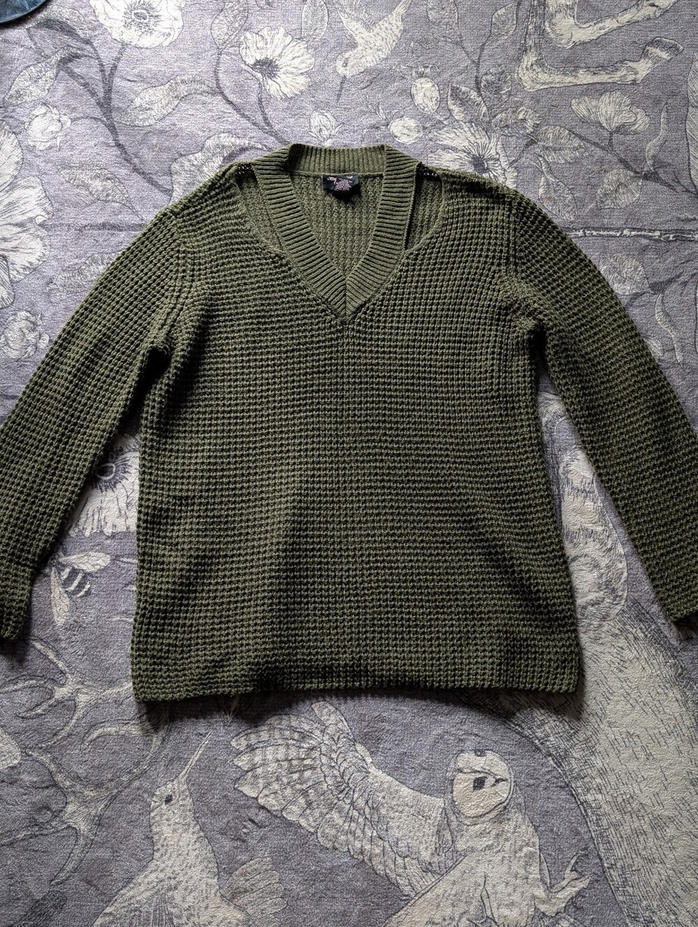 Green Knit Sweater